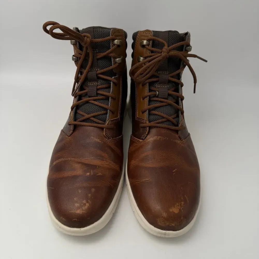 Timberland Graydon Brown Leather Chukka Sneaker Boot HoverLite Lace Up Men’s 9